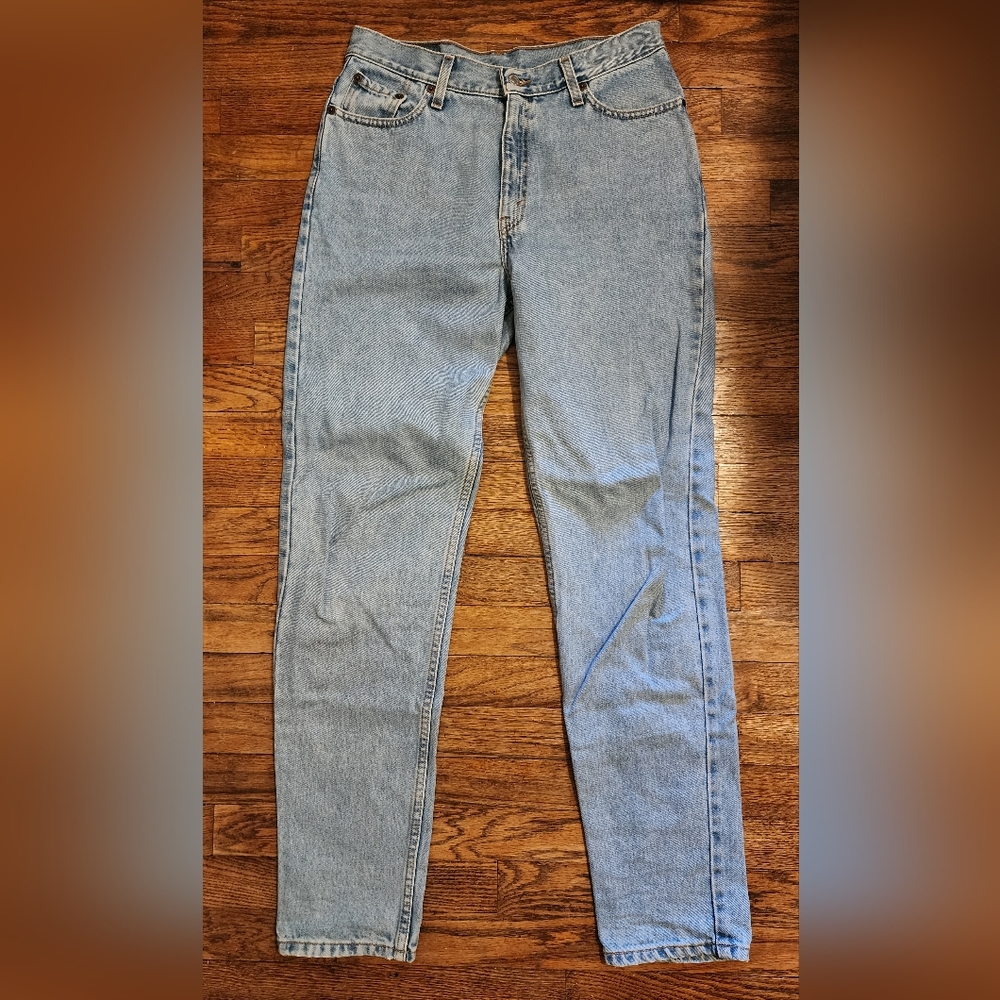 Vintage Levi's 512 Slim Tapered Demin Jeans - Size 12 MIS L